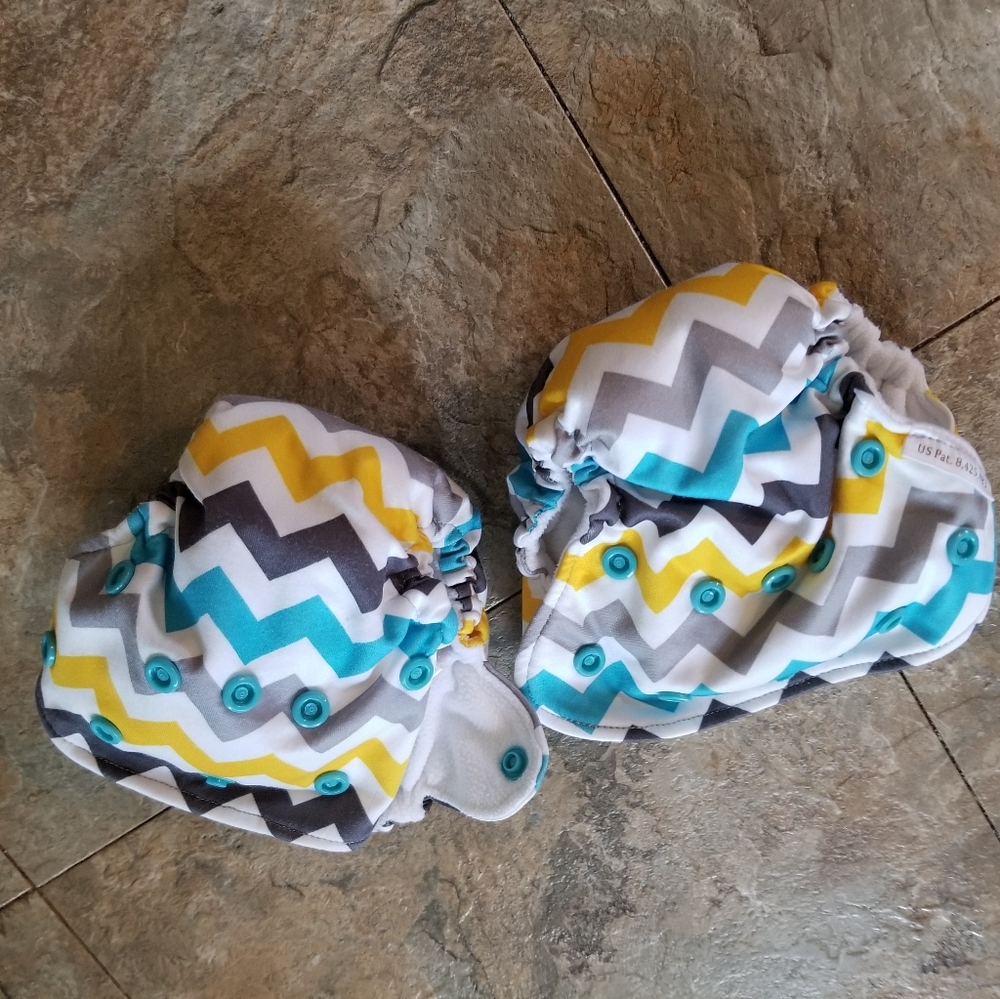 2 Lil Joey's cloth diapers